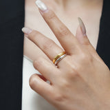Nuance Ring (Gold)【Silver925】.