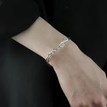 Knot Chain Bracelet 【Silver925】.