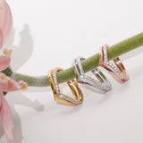 Shiny Twin Ring【Silver925】