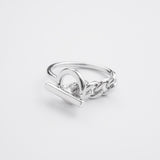 Mantel Chain Ring 【Silver925】