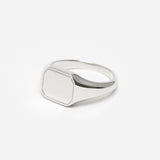 Square Signet Ring【Silver925】