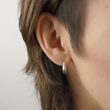 Square Hoop Pierce 【Silver925】.