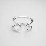 Double Clang Ring 【Silver925】.