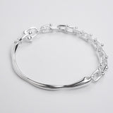 Half Chain Bracelet 【Silver925】.