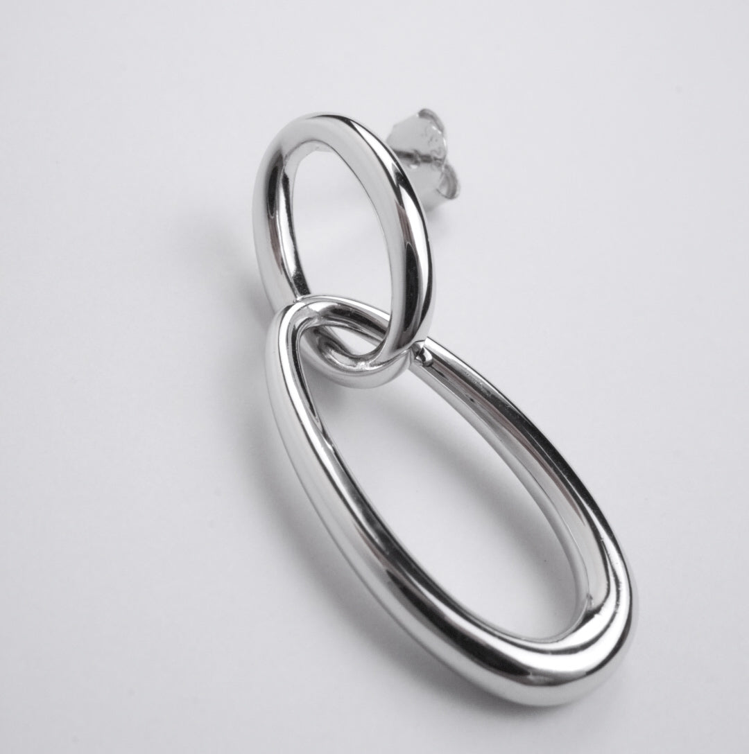 Double Ring Pierce 【Silver925】.