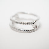 Shiny Double Ring【Silver925】.