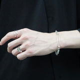 Double Clang Ring 【Silver925】.