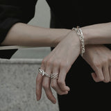 Anchor Chain Bracelet 【Silver925】