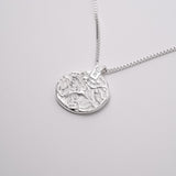 Medal motif Necklace 【Silver925】