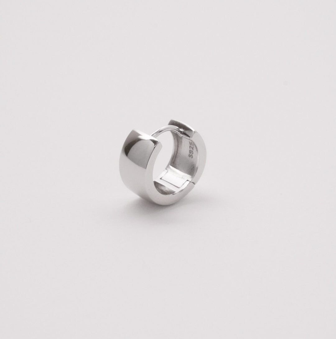 Wide Hoop Pierce 【Silver925】.