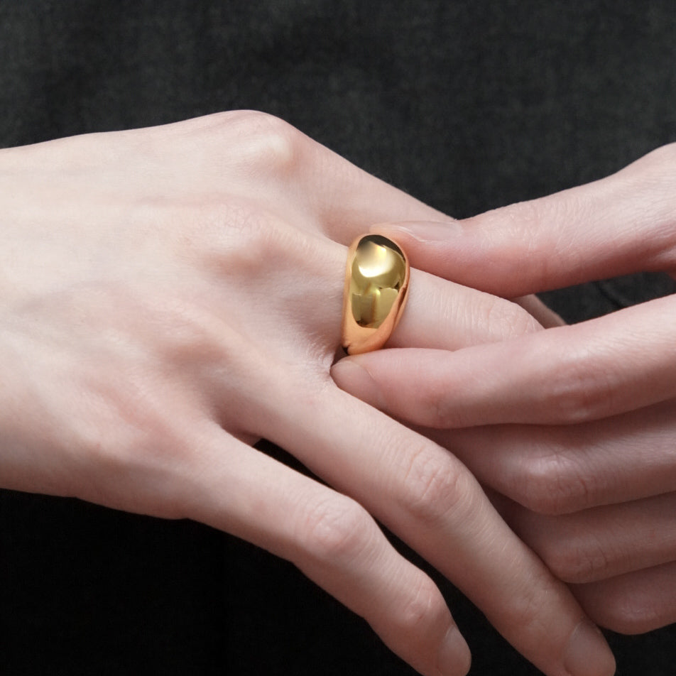 Balloon Ring (Gold)【Silver925】.