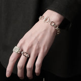 Circle Chain Bracelet【Silver925】