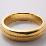 Rope Ring(Gold) 【Silver925】