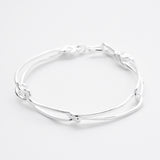 Knot Chain Bracelet 【Silver925】