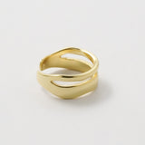 Slit Ring (Gold) 【Silver925】