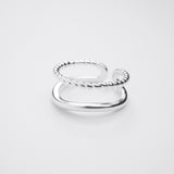 Dual Ring 【Silver925】