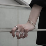 Mantel Chain Ring 【Silver925】