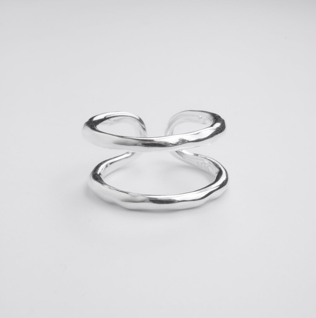 Double Clang Ring 【Silver925】.