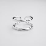 Double Clang Ring 【Silver925】.