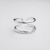 Double Clang Ring 【Silver925】.