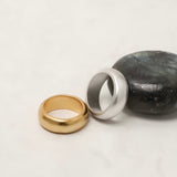 Volume Plain Ring 【Silver925】