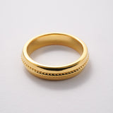 Rope Ring(Gold) 【Silver925】