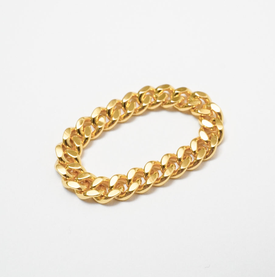 Kihei chain Ring(Gold)【Silver925】.