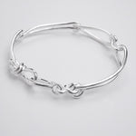 Knot Chain Bracelet 【Silver925】.