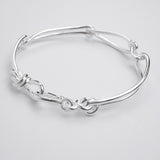 Knot Chain Bracelet 【Silver925】.