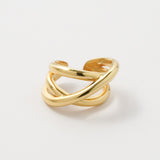 Sharp Ring (Gold) 【Silver925】