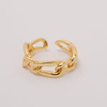 Chain Ring(Gold) 【Silver925】.