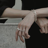 Mantel Chain Ring 【Silver925】