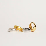 Volume Plain Ring 【Silver925】