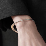 Irregular Bangle 【Silver925】.