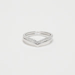 Shiny Twin Ring【Silver925】.