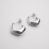 Square Hoop Pierce 【Silver925】.