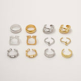 Volume Plain Ring 【Silver925】
