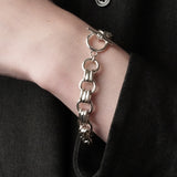 Circle Chain Bracelet【Silver925】