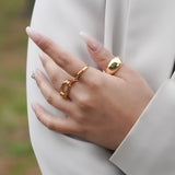Balloon Ring (Gold)【Silver925】.
