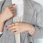 Knot Ring (Gold) 【Silver925】.