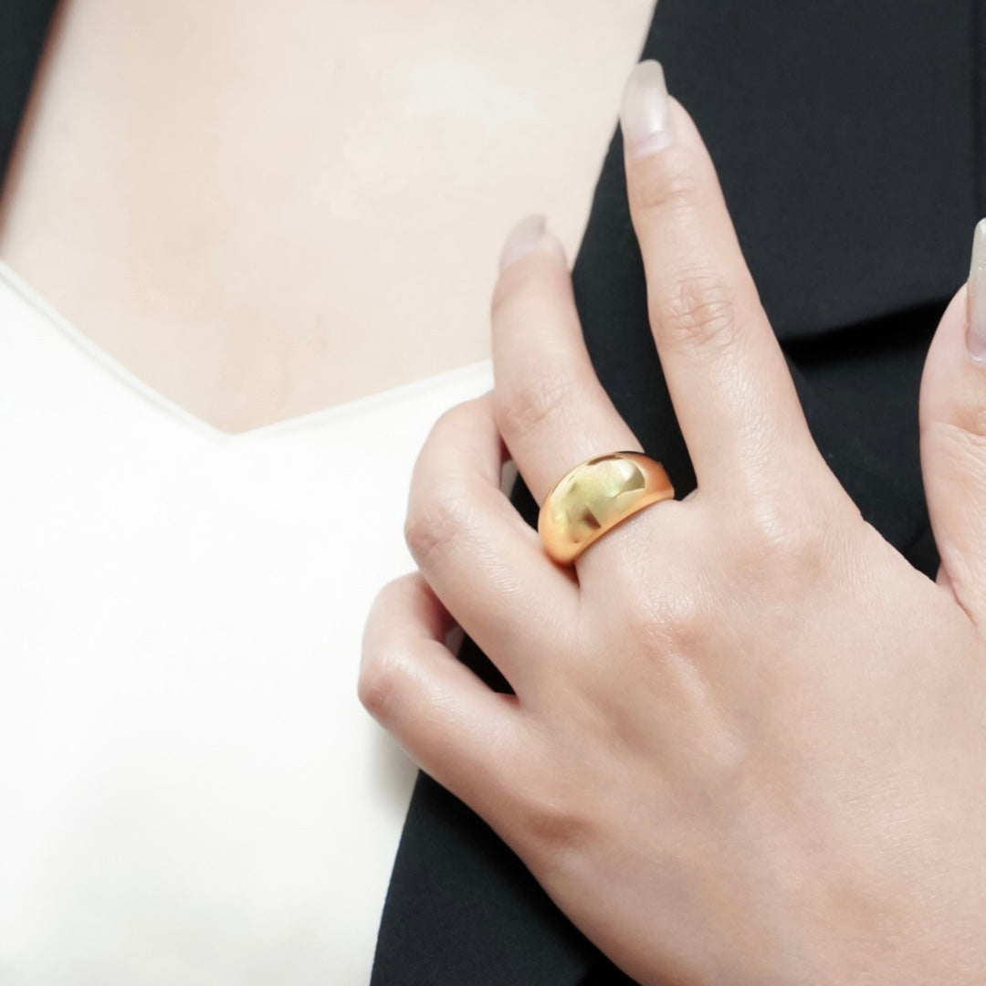 Balloon Ring (Gold)【Silver925】.