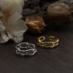 Chain Ring(Gold) 【Silver925】.