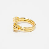 Hoop Ring(Gold)【Silver925】.