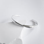 Twisted Bangle 【Silver925】.