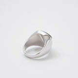 Shield Stone Ring (larvikite) 【Silver925】