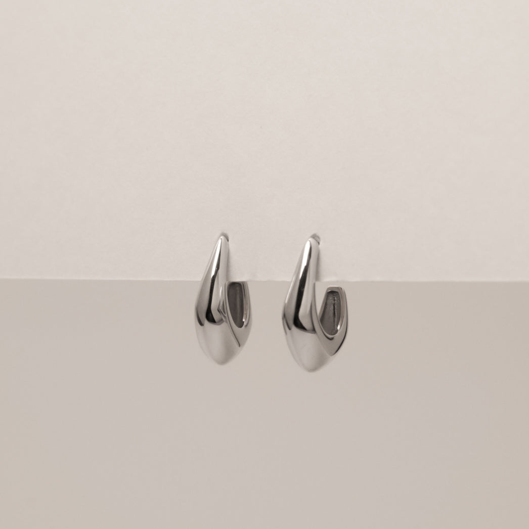 Square Hoop Pierce 【Silver925】.