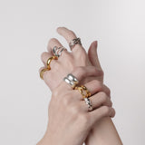 Volume Plain Ring 【Silver925】