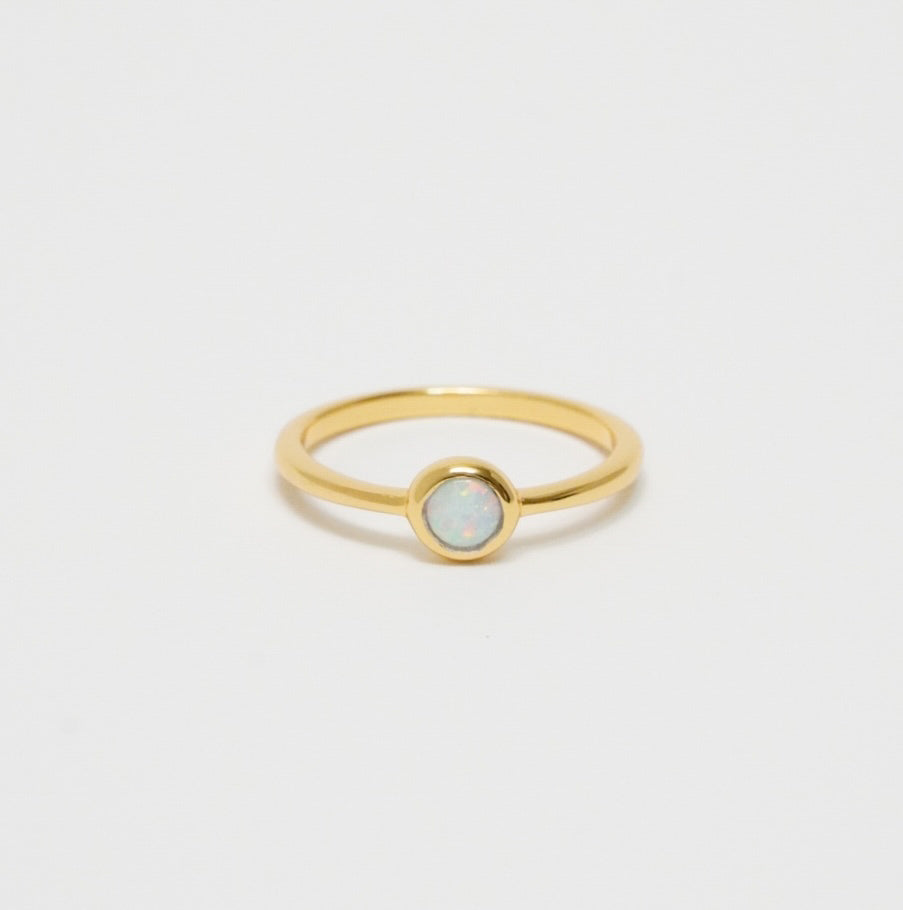 Stone Ring (Opal)【Silver925】.