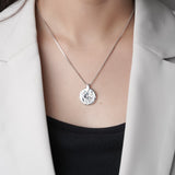 Medal motif Necklace 【Silver925】