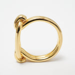 Hoop Ring(Gold)【Silver925】.